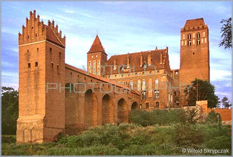 Teutonic Knights Castle at Kwidzyn, Poland